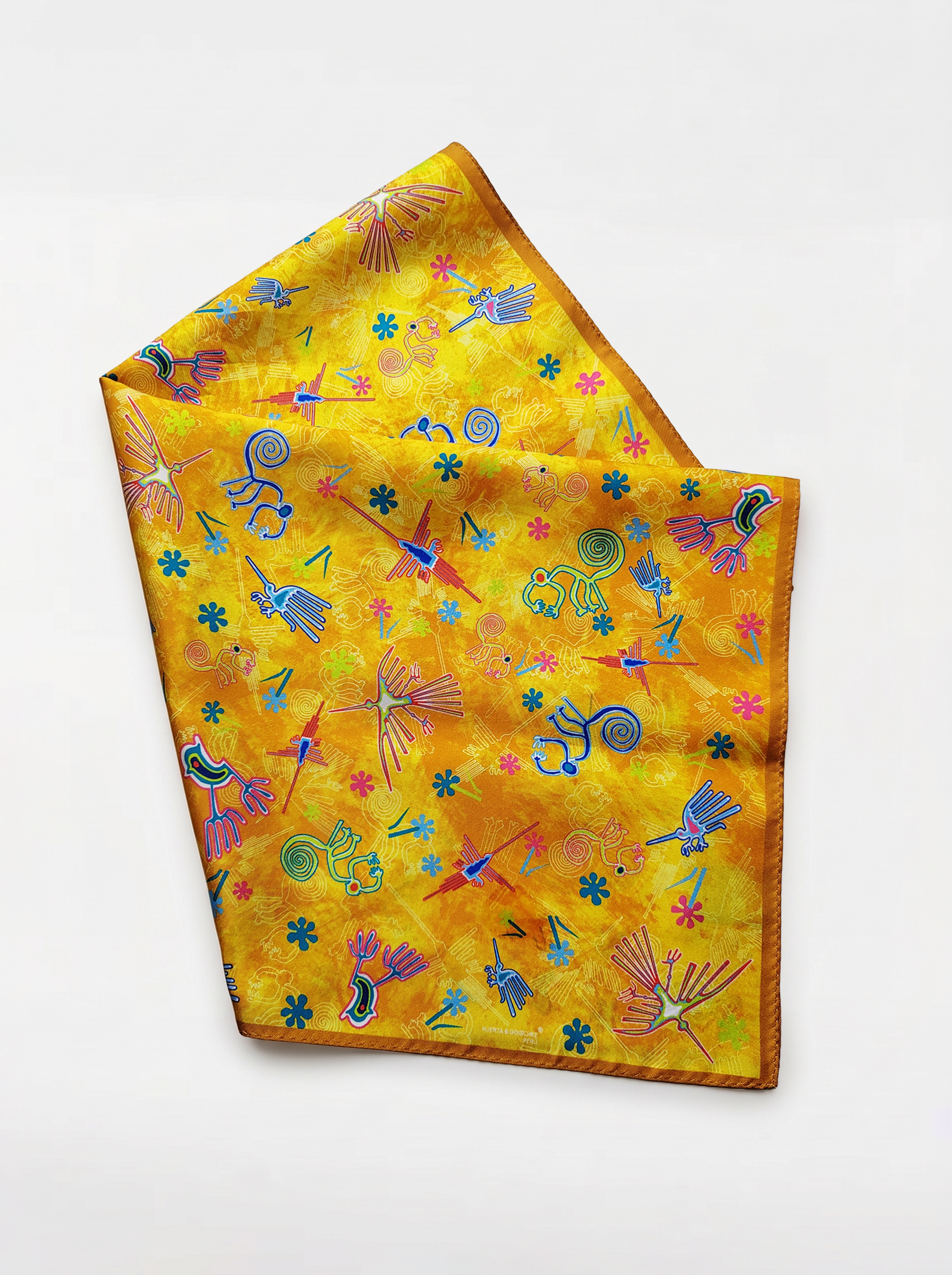 PAÑUELO NAZCA AMARILLO