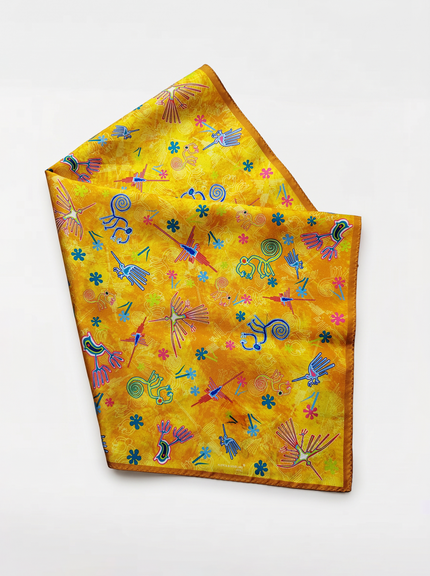 PAÑUELO NAZCA AMARILLO