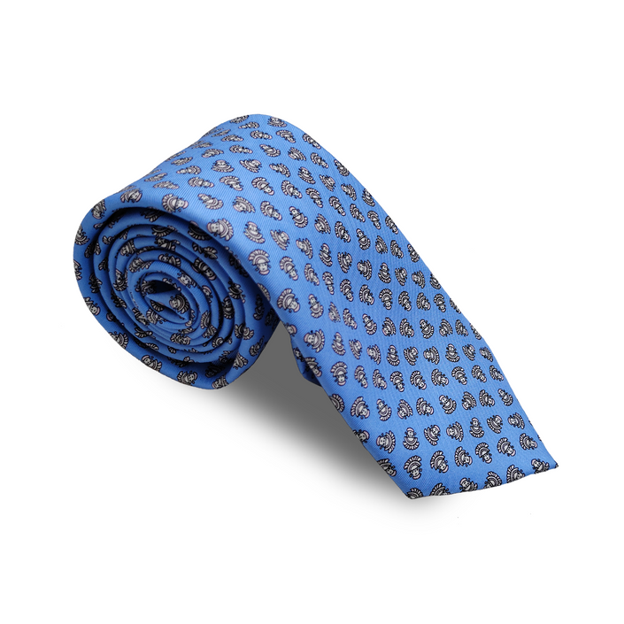 CORBATA CARA INCA CELESTE