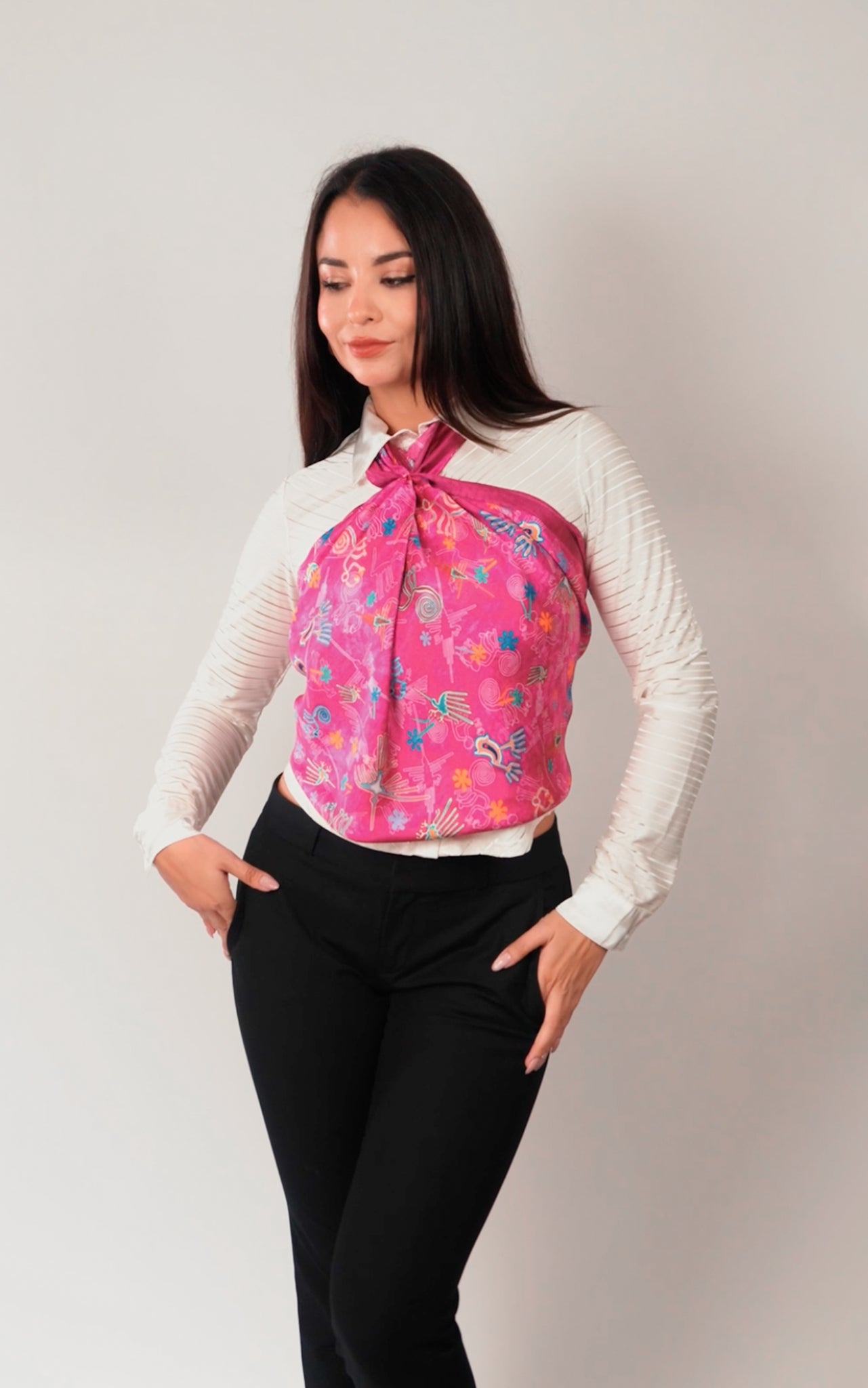PAÑOLETA NAZCA ROSADO