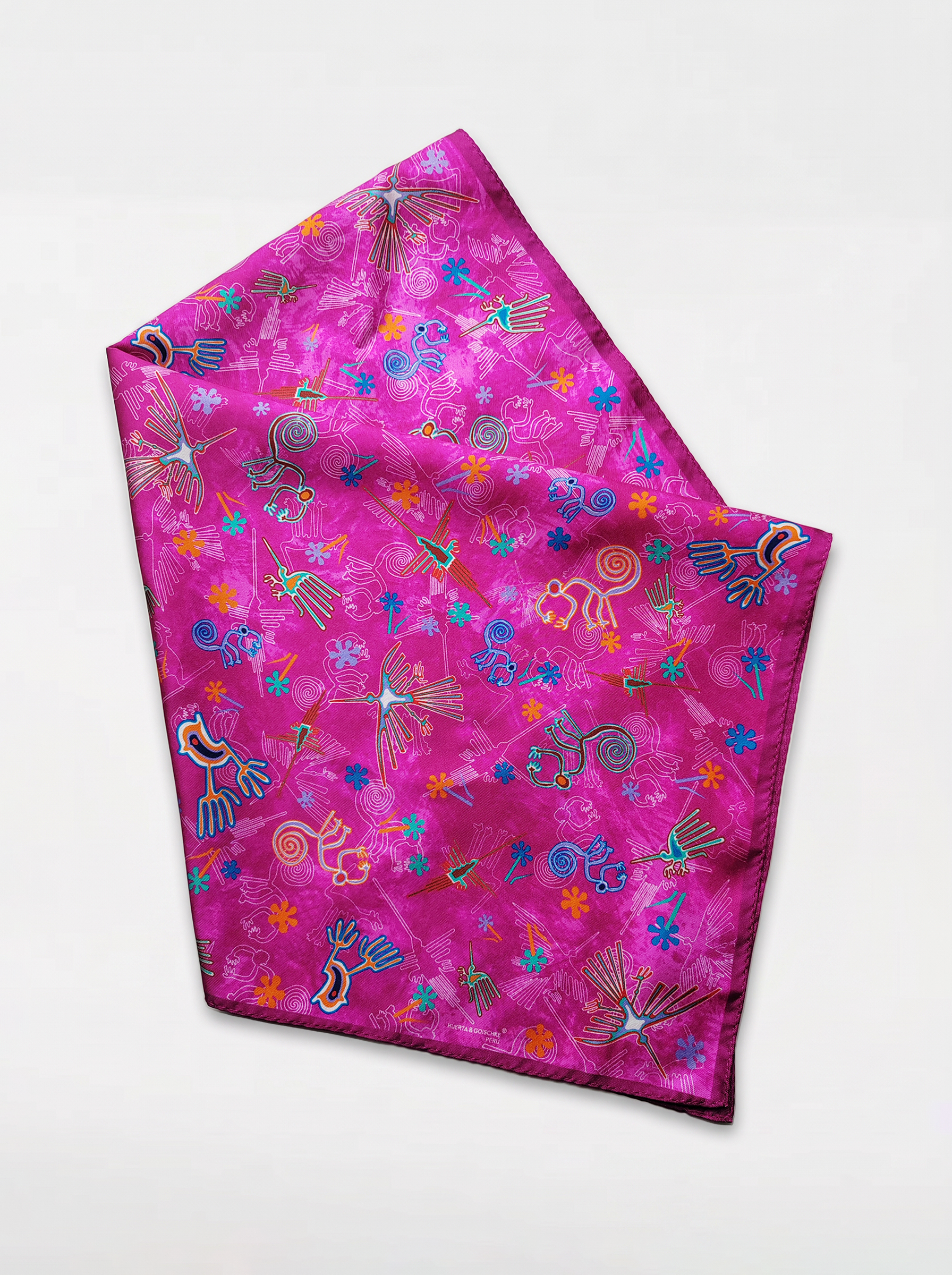 PAÑUELO NAZCA ROSADO