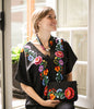BLUSA BLUSON FLOR ANDINA NEGRO