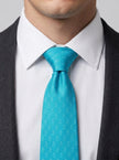 CORBATA 3LLAMA TURQUESA