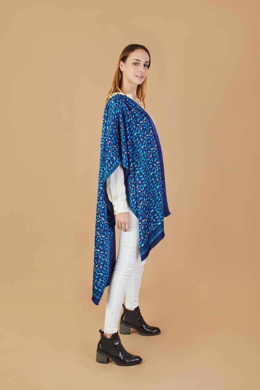 CHAL DOBLE NAZCA AZUL