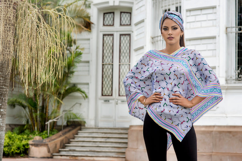 PONCHITO AMAZONAS BLANCO