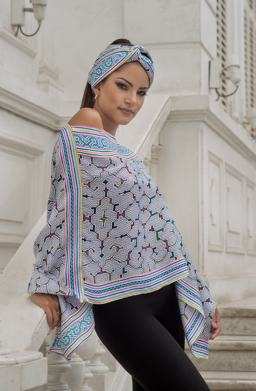 PONCHITO AMAZONAS BLANCO