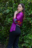 CHAL FLOR ANDINA PURPURA