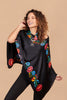 PONCHITO FLOR ANDINA NEGRO
