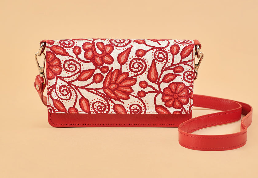 CARTERA VIAJERA1 AYACUCHO ROJO