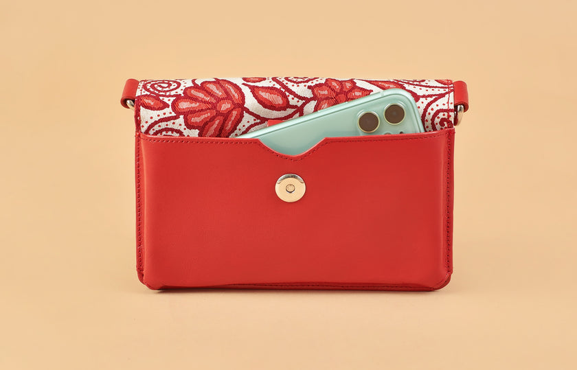 CARTERA VIAJERA1 AYACUCHO ROJO