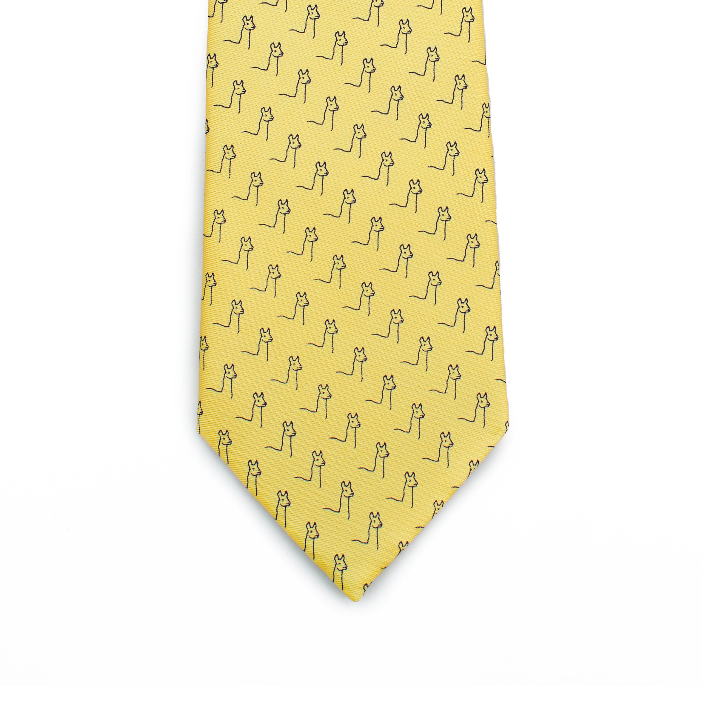 CORBATA 4LLAMA AMARILLO