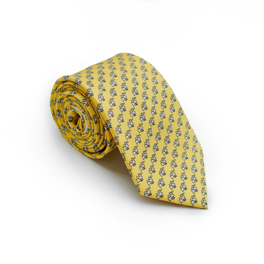 CORBATA PELICANO CHAN CHAN AMARILLO