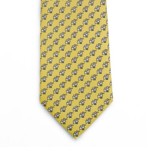 CORBATA PELICANO CHAN CHAN AMARILLO