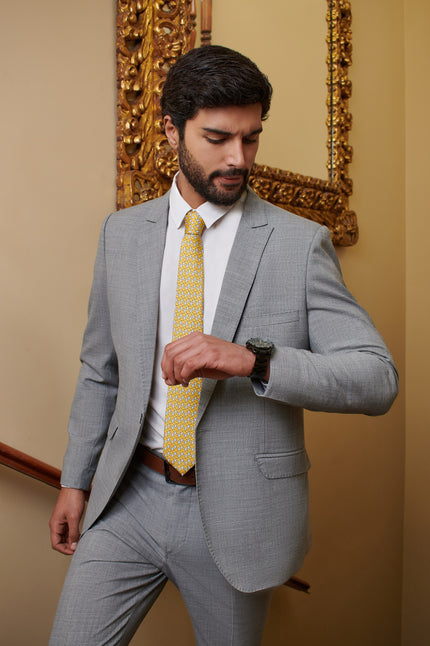 CORBATA ARIBALO AMARILLO