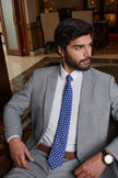 CORBATA PAJARO NAZCA AZUL