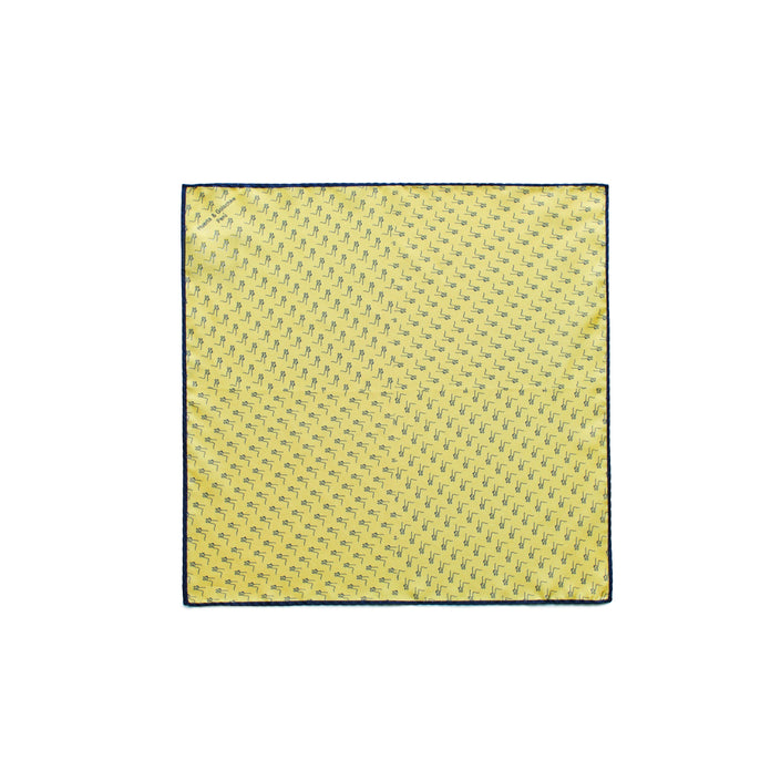 PAÑUELO HOMBRE 4LLAMA AMARILLO