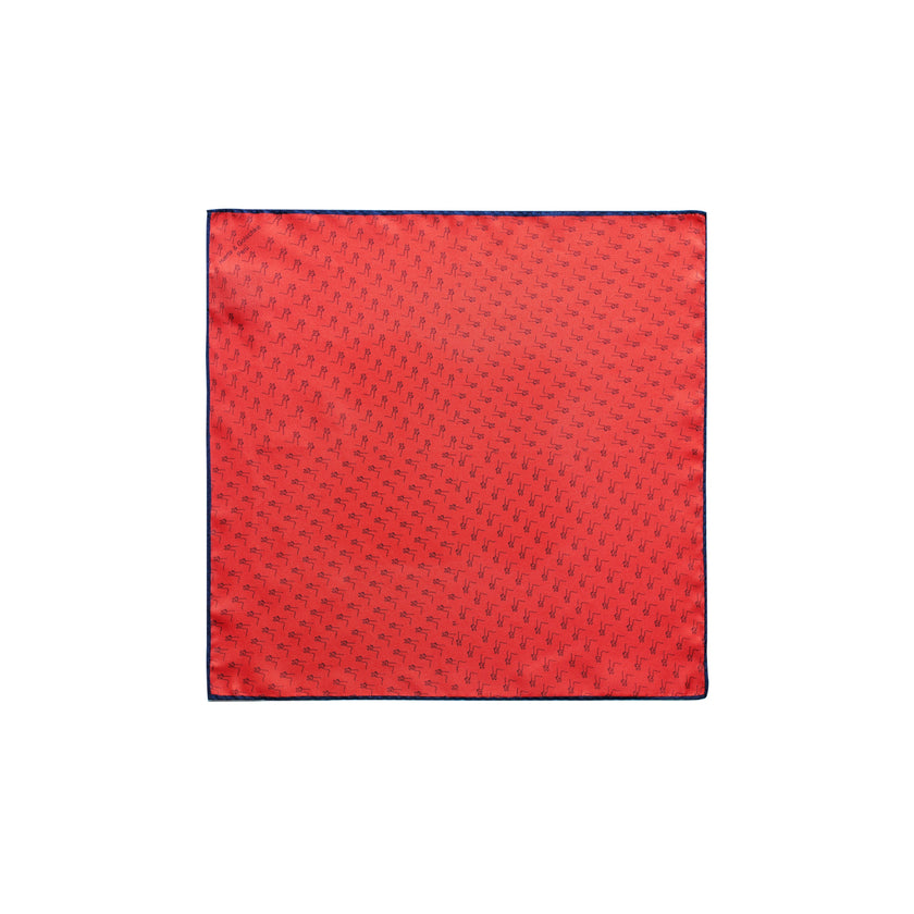 PAÑUELO HOMBRE 4LLAMA ROJO