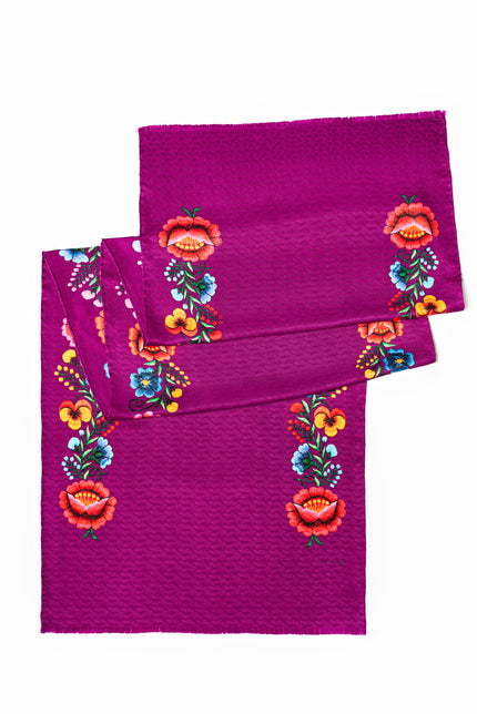 CHAL FLOR ANDINA PURPURA