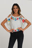 BLUSA FLOR ANDINA CREMA