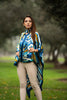 PONCHO MONTAÑA AZUL