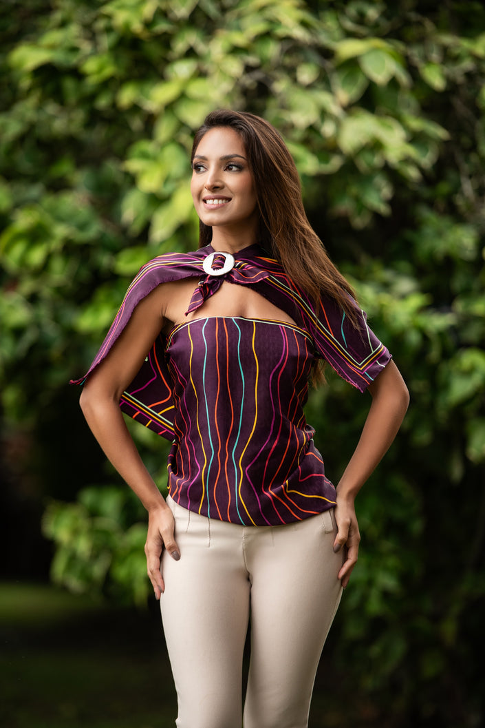 CHAL LINEA MONTAÑA MORADO