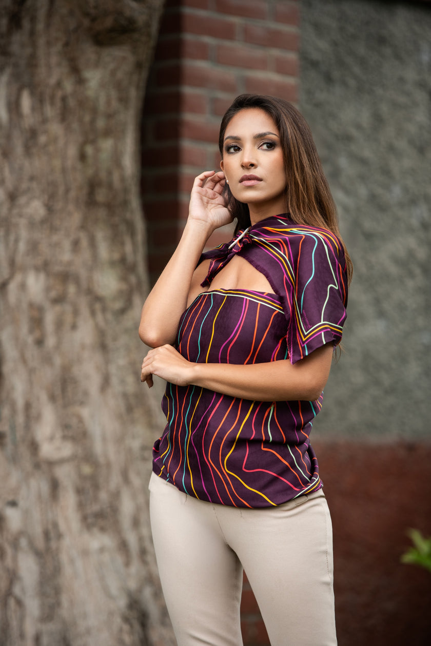 CHAL LINEA MONTAÑA MORADO