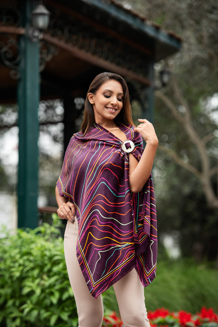 CHAL LINEA MONTAÑA MORADO