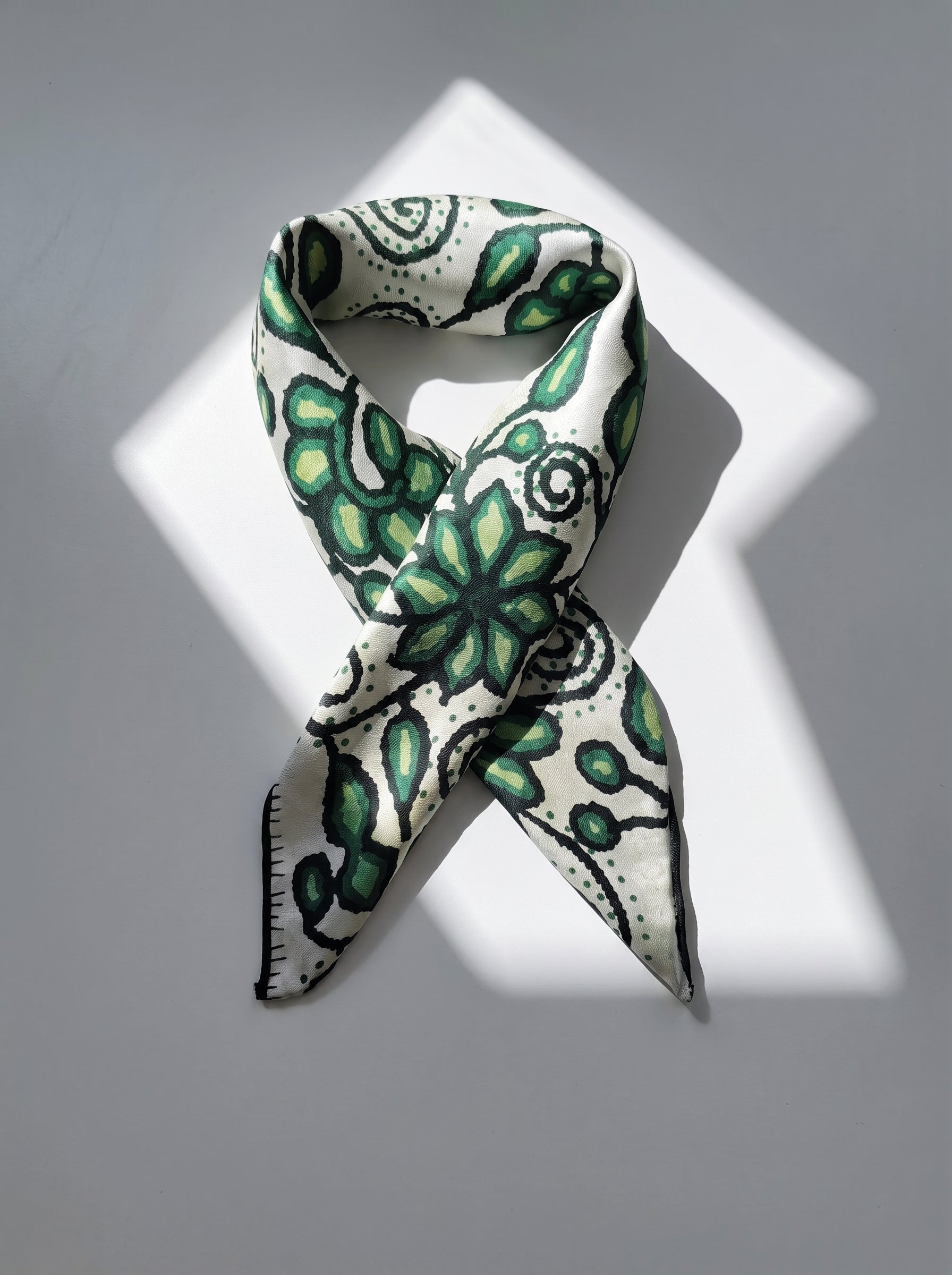 PAÑUELO AYACUCHO VERDE