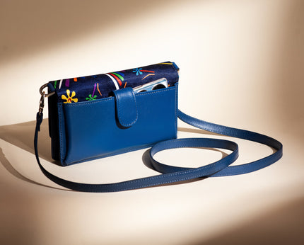 CARTERA VIAJERA NAZCA AZUL