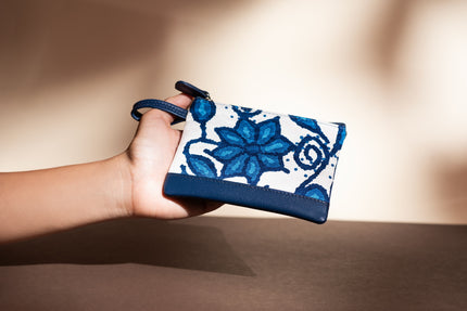 CARTERA MONEDERO AYACUCHO AZUL