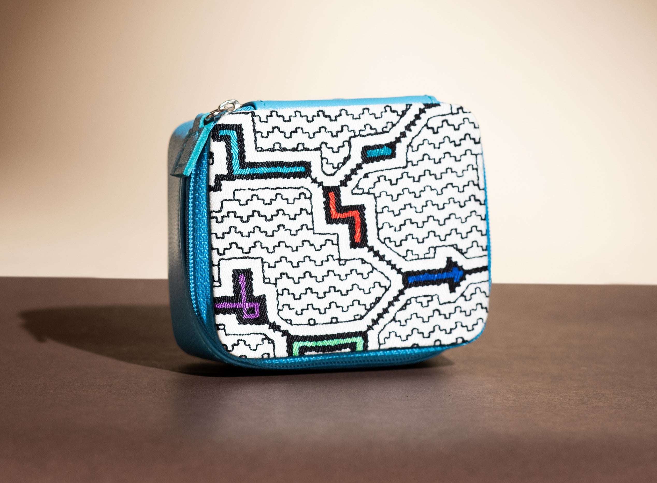 CARTERA JOYERO AMAZONAS BLANCO