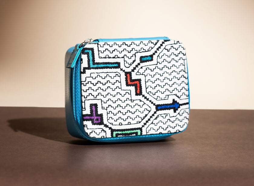 CARTERA JOYERO AMAZONAS BLANCO