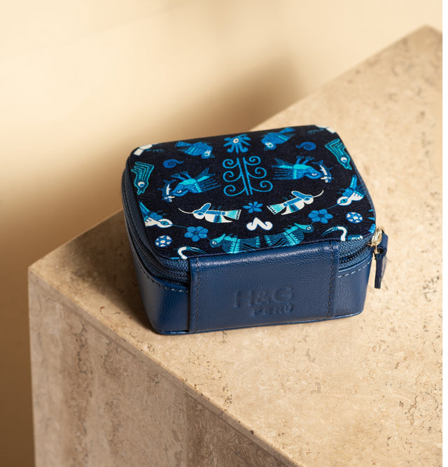 CARTERA JOYERO CNAZCA AZUL