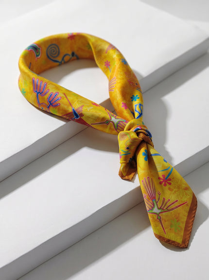 PAÑUELO NAZCA AMARILLO