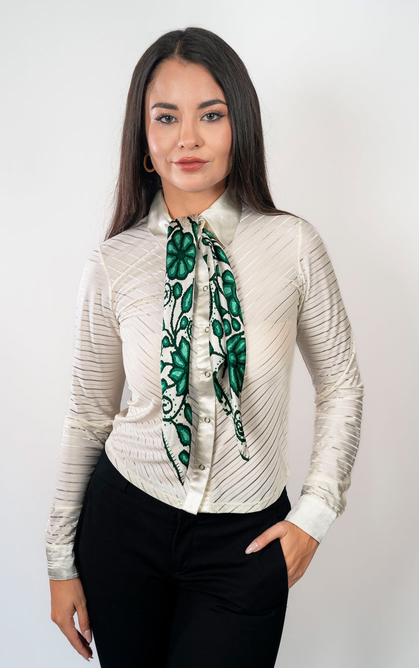 PAÑUELO AYACUCHO VERDE