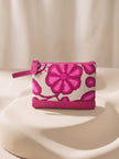 CARTERA MONEDERO AYACUCHO FUCSIA