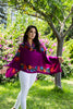 PONCHITO FLOR ANDINA PURPURA