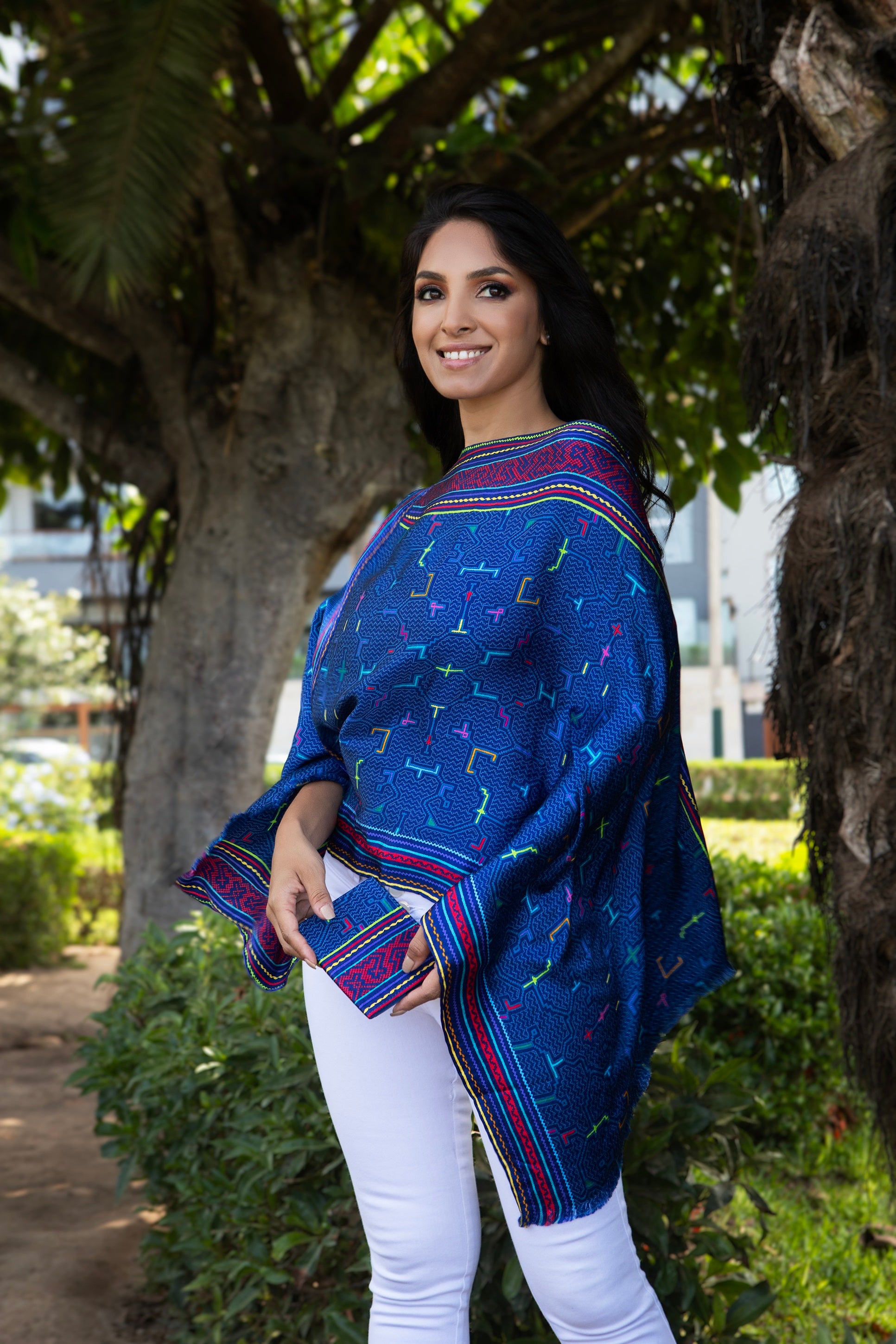 PONCHITO AMAZONAS AZUL