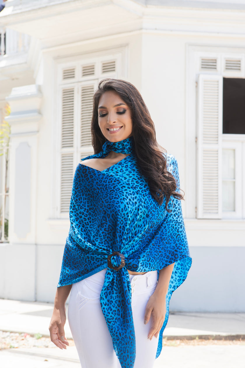 PONCHITO JAGUAR AZUL