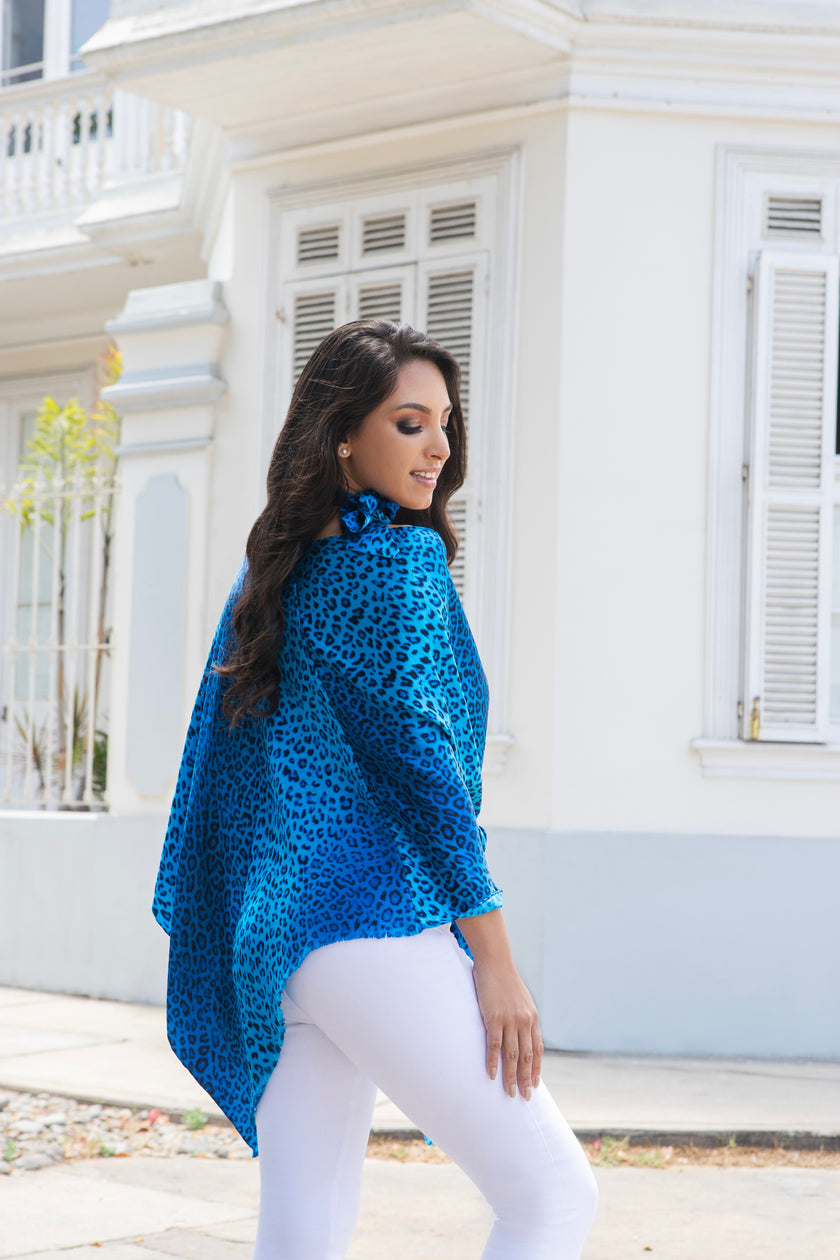 PONCHITO JAGUAR AZUL