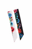 CINTA-TWILLY FLOR ANDINA CREMA