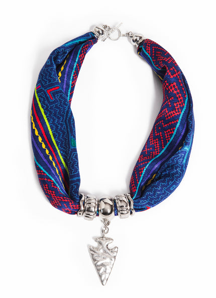 COLLAR AMAZONAS AZUL