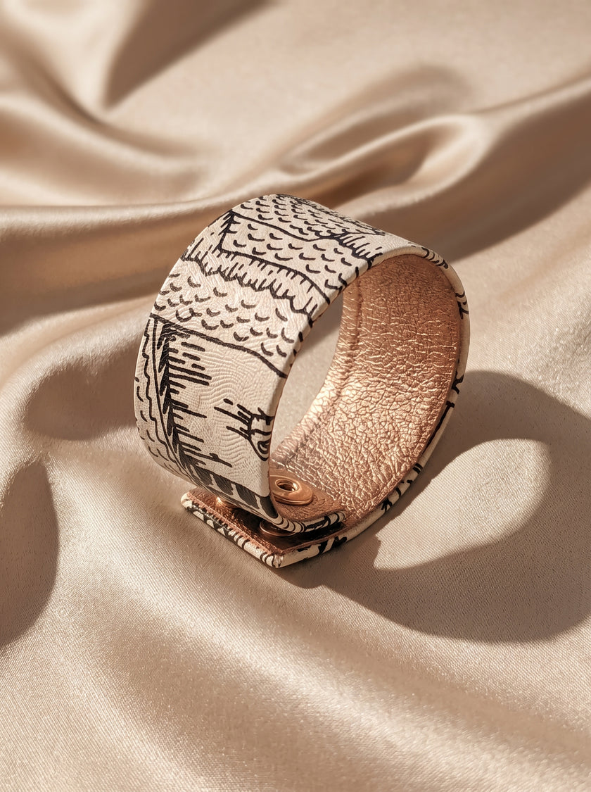 PULSERA CALLES DE CUSCO BEIGE