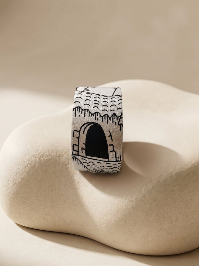 PULSERA CALLES DE CUSCO BEIGE