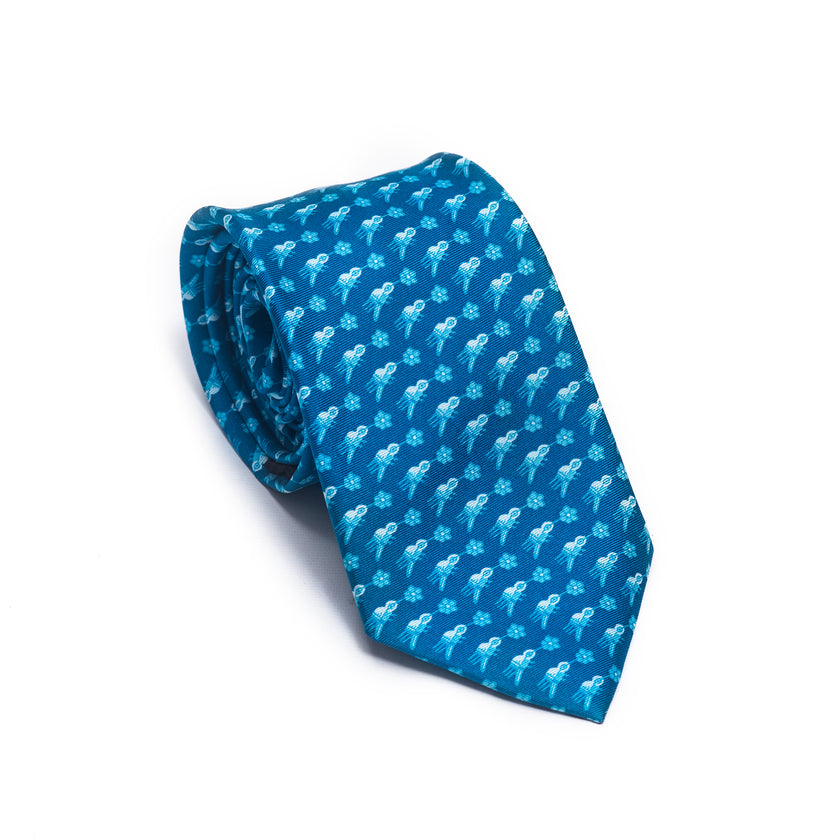 CORBATA COLIBRI NAZCA TURQUESA