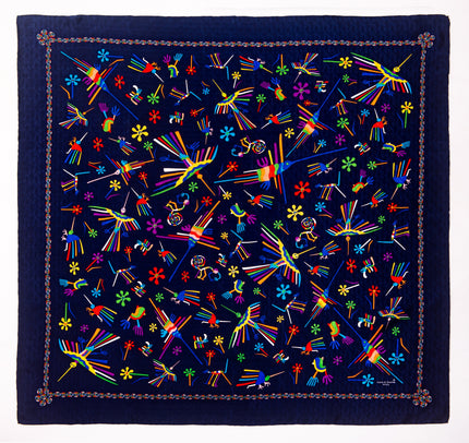 PAÑOLETA NAZCA AZUL