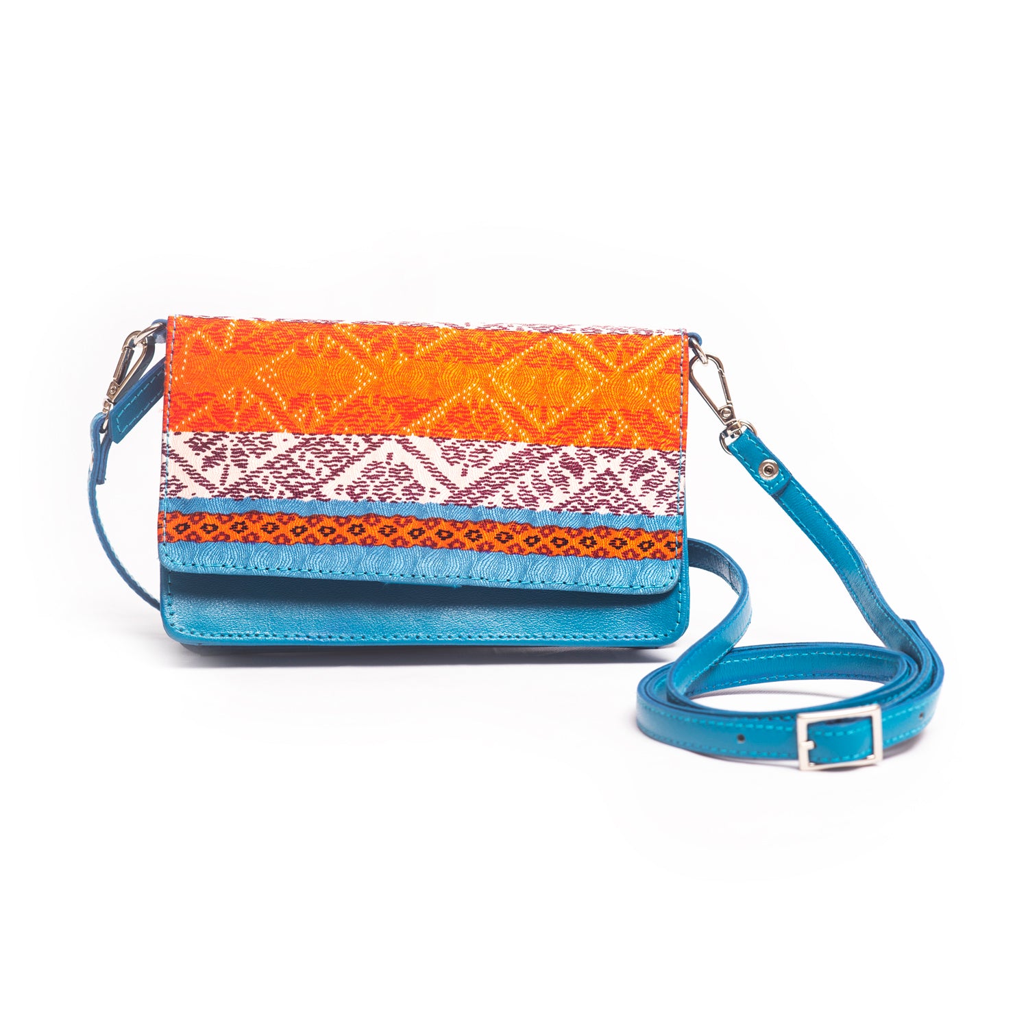 CARTERA VIAJERA TIKLLA CELESTE