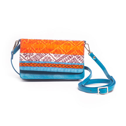 CARTERA VIAJERA TIKLLA CELESTE