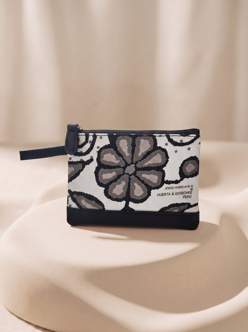 CARTERA MONEDERO AYACUCHO NEGRO