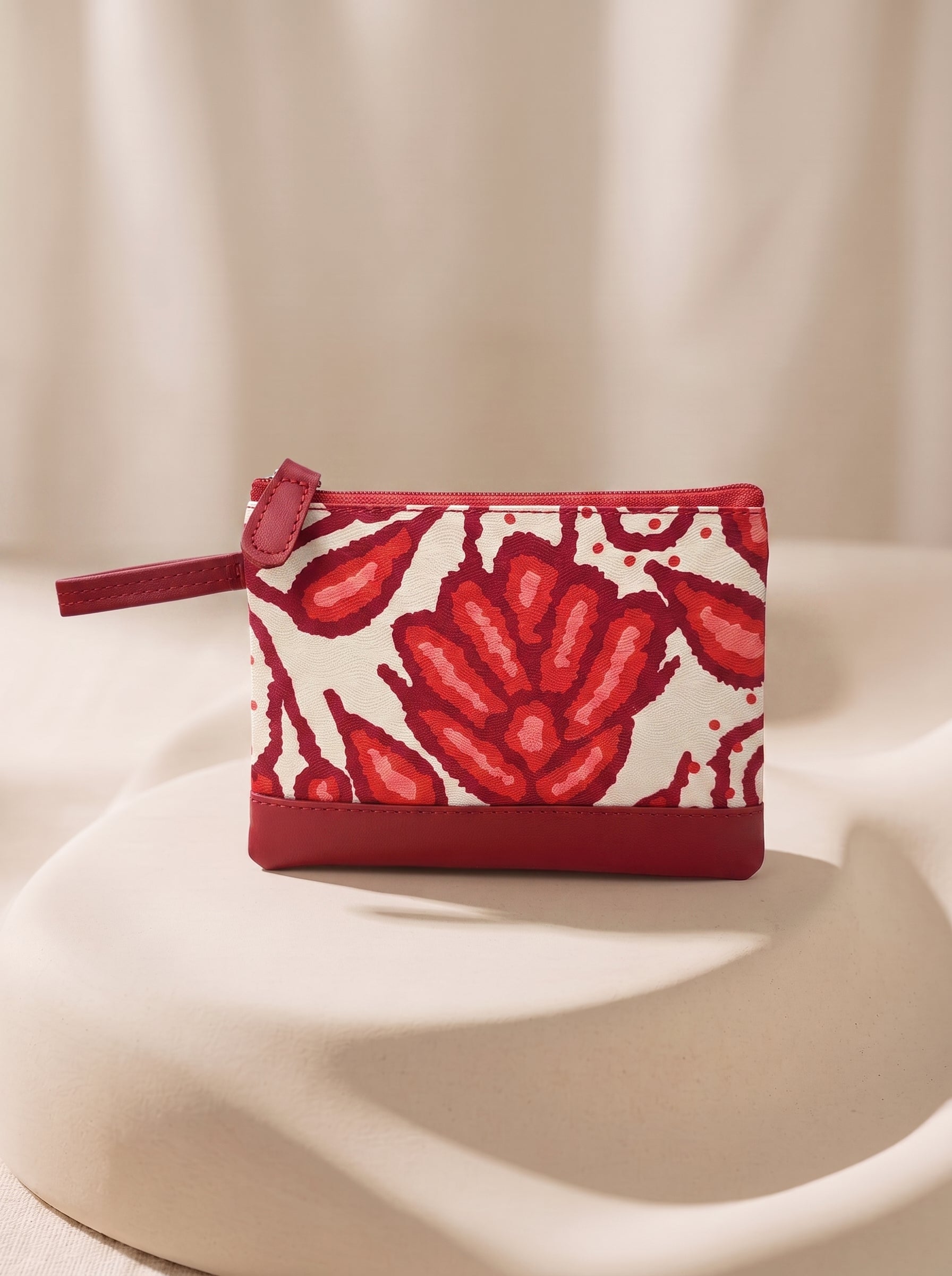 CARTERA MONEDERO AYACUCHO ROJO